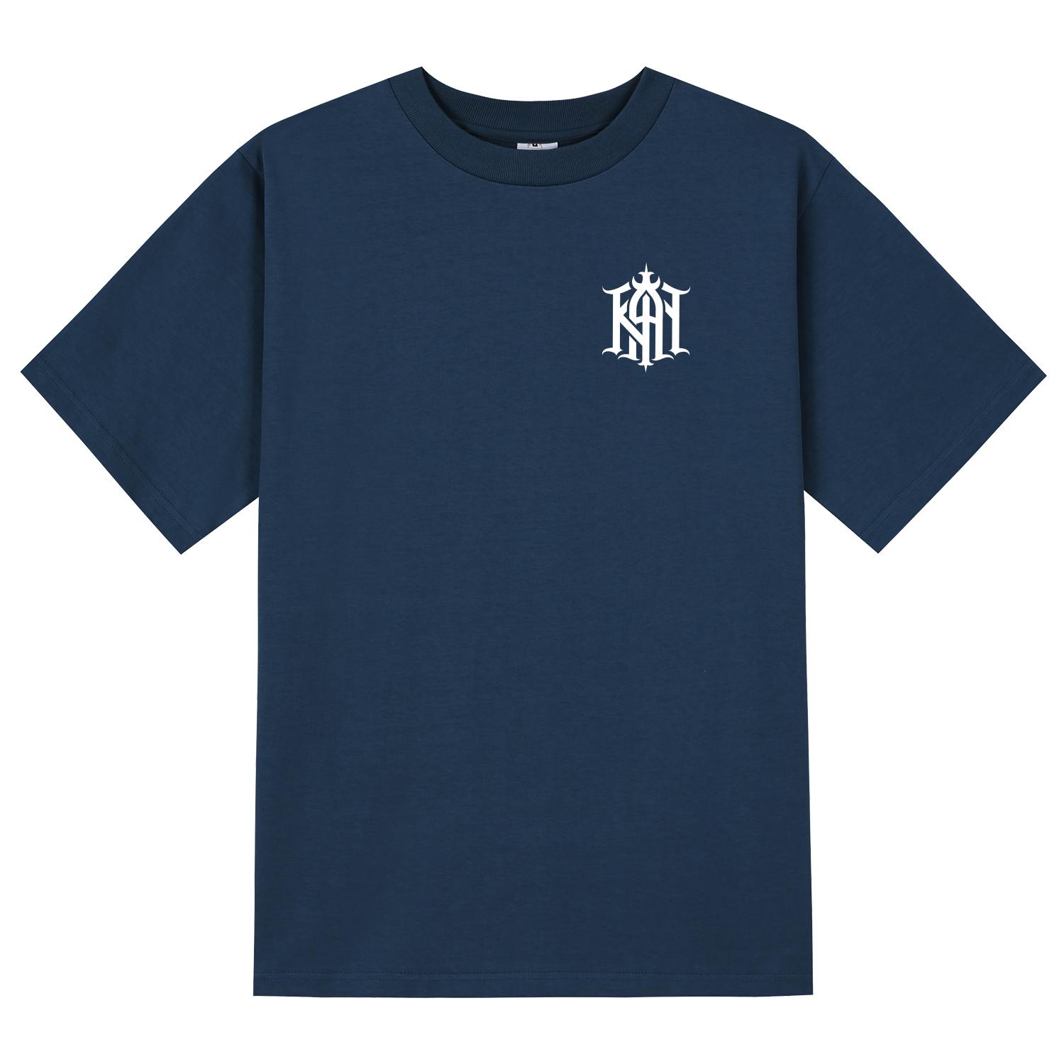 Khan 6312 Ktn0001 Khan Symbol Short Sleeve T-Shirt - Navy Navy/L