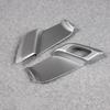 RUIQ Toyota New Prius 60 Series Dedicated Interior Front and Rear Inner Door Handle Garnish (Satin Silver)