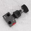 Universal Aluminum Black Brake Proportion Valve Adjustable Proportioning Brake Bias Adjuster