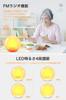 Alarm Clock with Bluetooth, Indirect Lighting for Breastfeeding, Relaxing Sleep, Rainbow RGB Light, Snooze Function, Sunrise and Sunset Simulation,