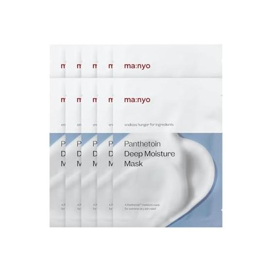 ma:nyo Pantetoin Deep Moisture Mask Pack 10 Pieces Moisturizing