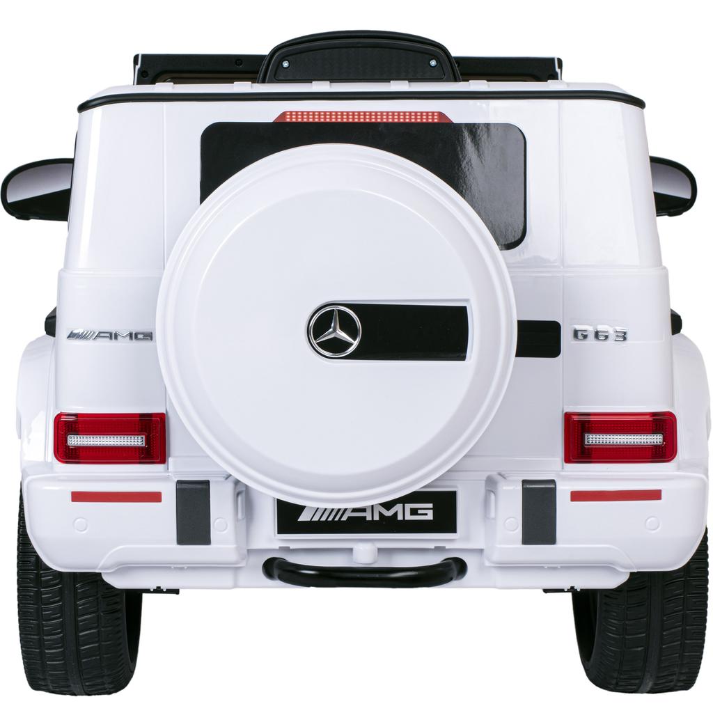 Electric Car For Children Mercedes Amg G63 White