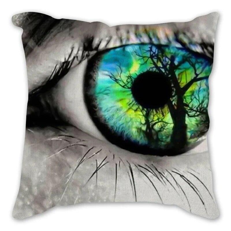 Home Decor New Year Decorations Bedroom Living Room Sofa Cushion Cover Eye Pillow  Christmas Tears