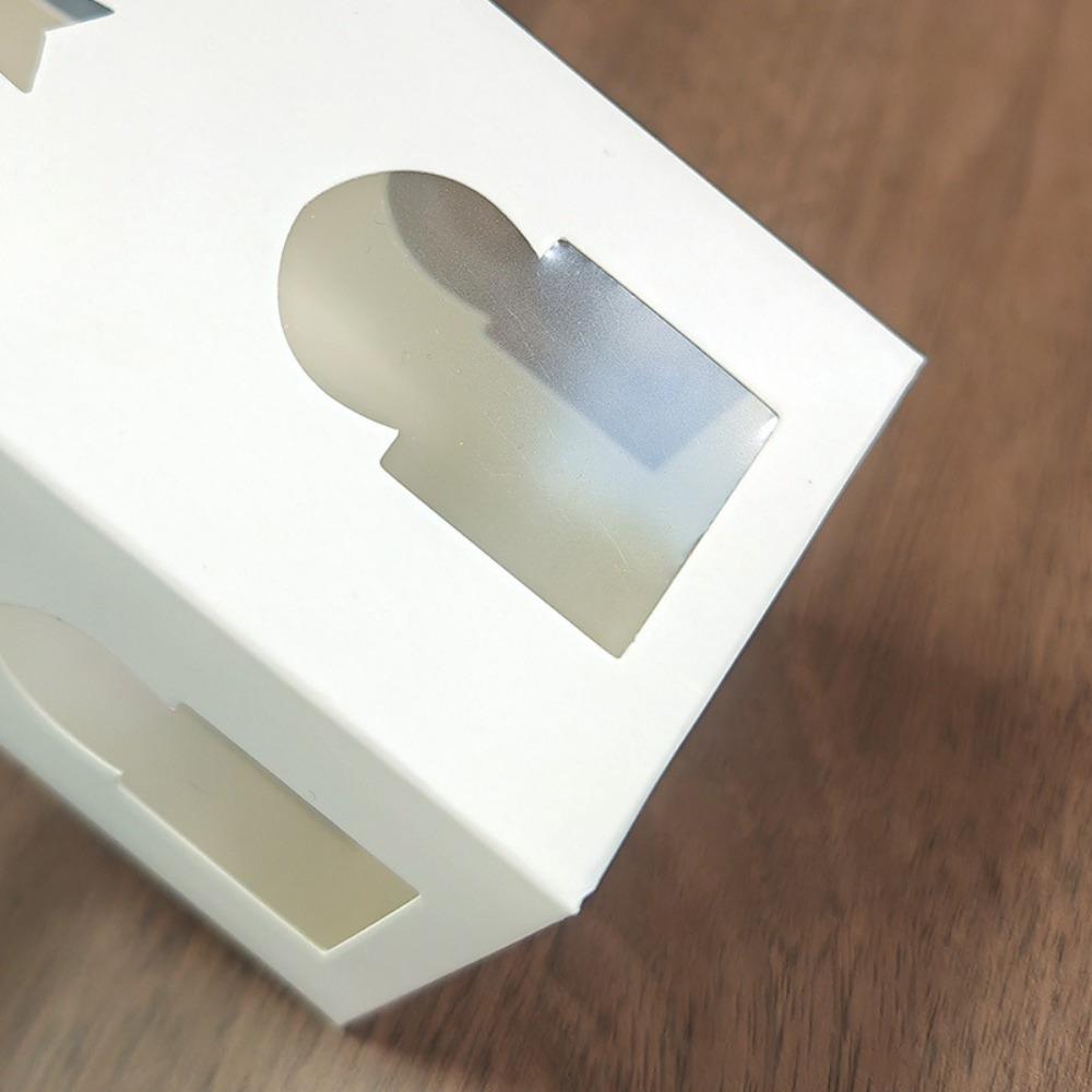 25 Stück Faltbare Geschenkboxen mit transparentem Fenster Papier Leckerli-Boxen Weiß Goodies-Boxen Hausförmige Geschenkboxen Partygeschenkboxen Ausstellungsbox