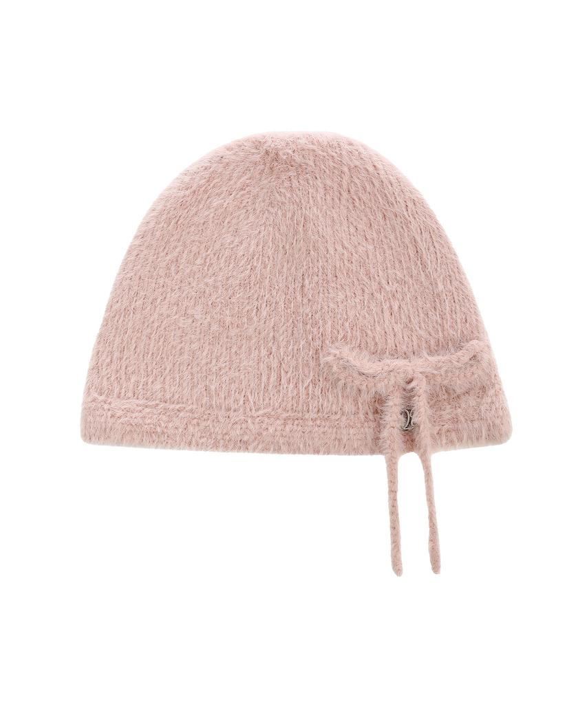 DELICCENT Ribbon Short Beanie [2 Colors]
