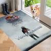 Custom Name Yuki Tsunoda Crystal Velvet Floor Rug Personalized Text Soft Carpet Home Decor