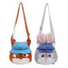 Zootopia Collaboration Comfortable Shoulder Bag, Judy Fox Nick Wilde Hooded Crossbody Bag  0198