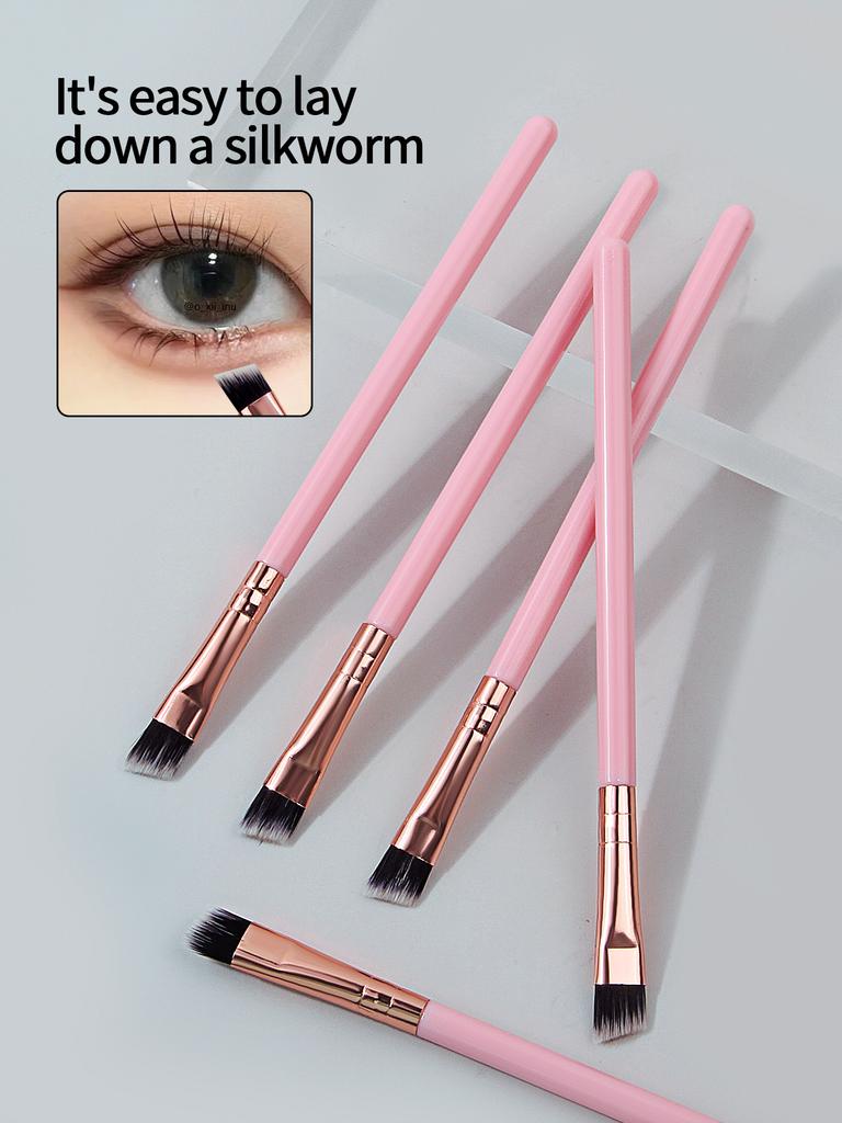 5/30PCS Makeup Artist Eye Makeup Brush Set,ultra-fine eyeliner brush,Eyebrow Brush,Portable soft bristle Eye makeup Detail brush