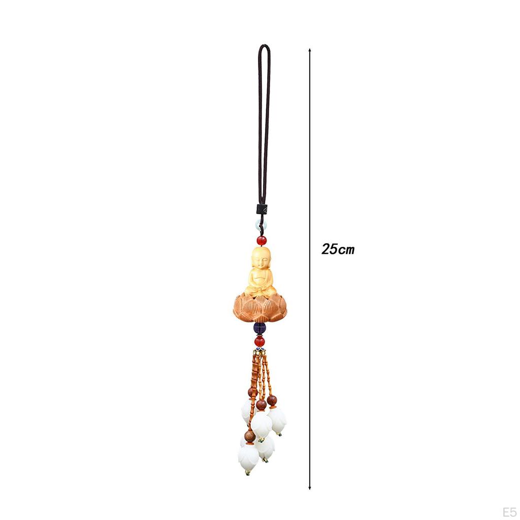 Lotus Charm Car Mirror Ornament