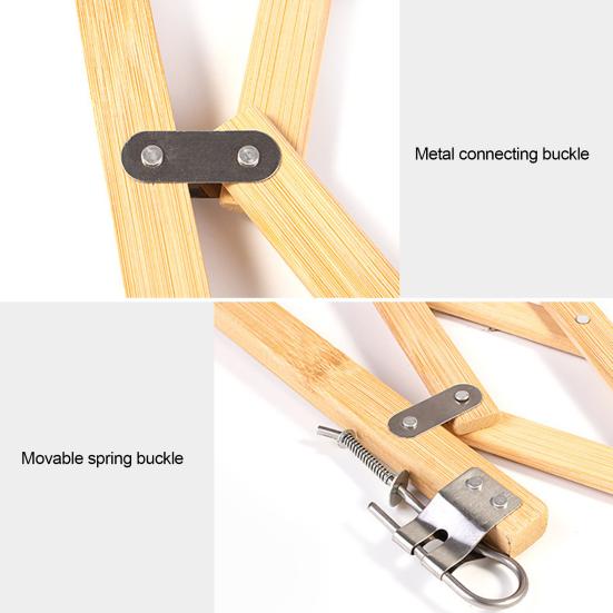 Barrière en Bois pour Chien Clôture de Sécurité pour Animaux Porte Barrière pour Animaux Intérieur Extérieur Barrière Réglable pour Chien Enclos pour Petits Animaux Chiots