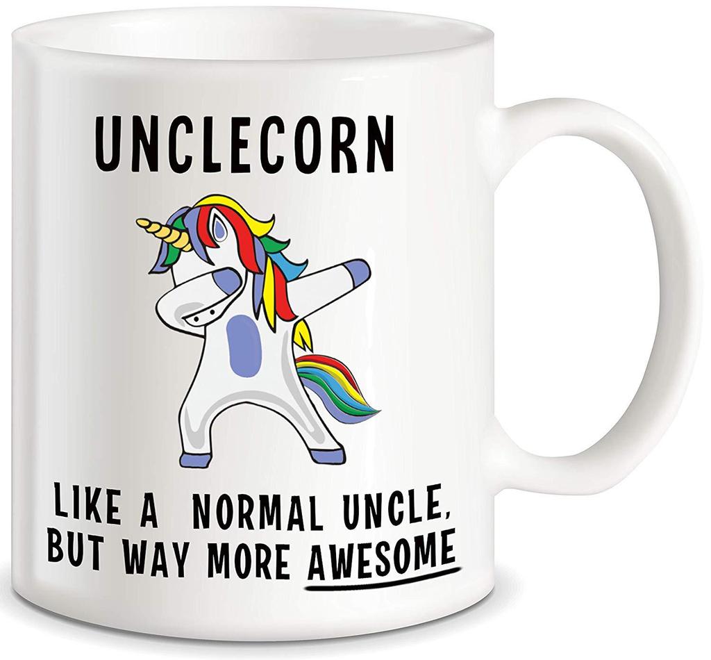 New Unicorn Aunticorn Ceramic Coffee Mug Water Cup Aunt Foreign Trade Unicorn Mug