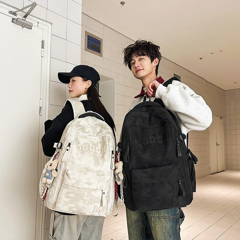 Large Capacity Schoolbag Male and Female Simple and Versatile High School Student Computer Travel Backpack Junior High School Student Backpack