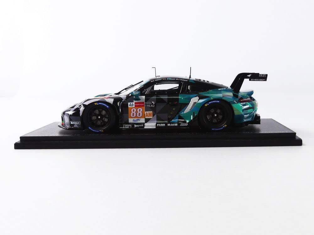Spark Porsche 911 Dempsey Proton 2021 Le Mans 24H LMGTE Am 1st Hyperpole Andlauer Bastin Arnold 1/43 RSR-19 #88 J. / D. / L.
