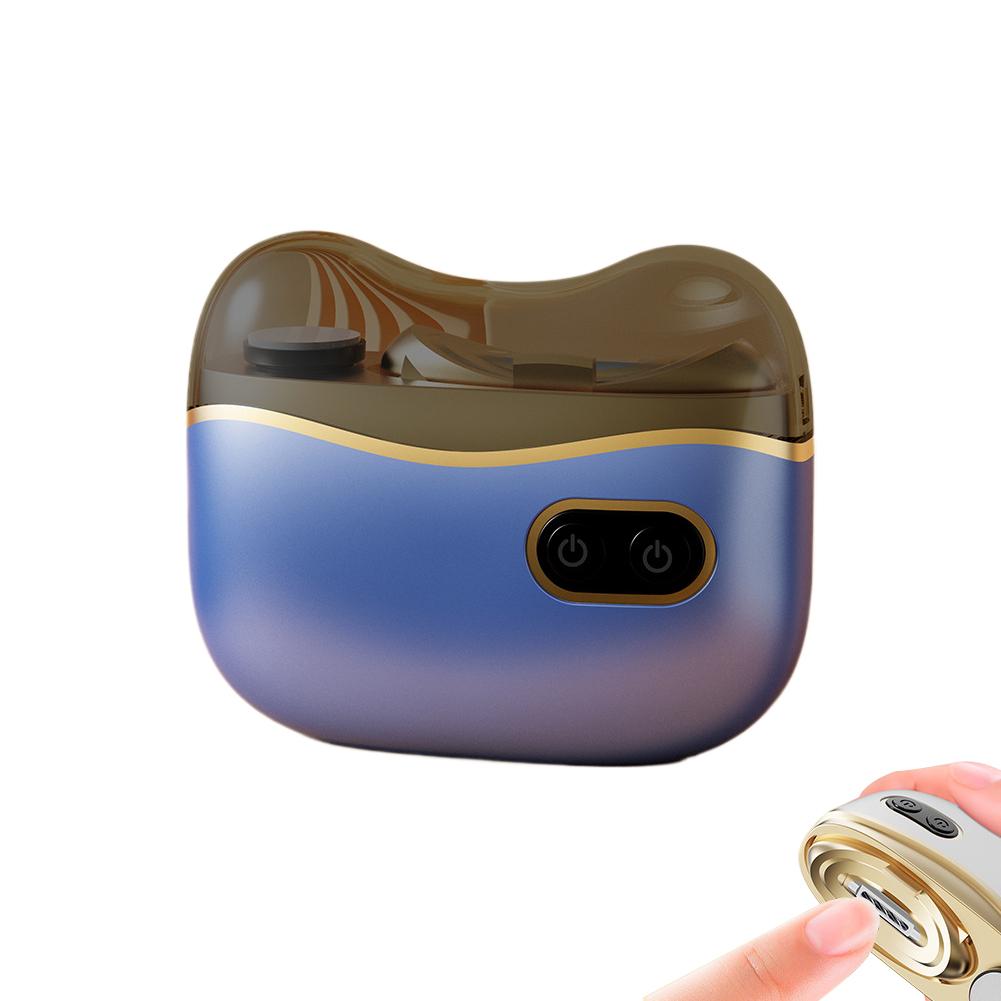 2 In 1 Electric Nail Clipper Automatic Nail Trimmer With Polisher Safe Anti-Pinch Nail Cutter For Adults Kids Baby Manicure Tool