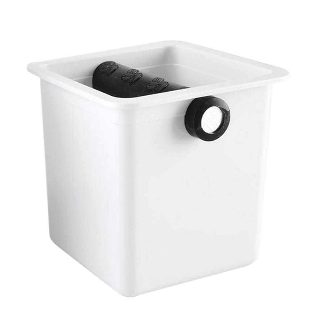 Espresso White Dump Bin for Coffee House - S