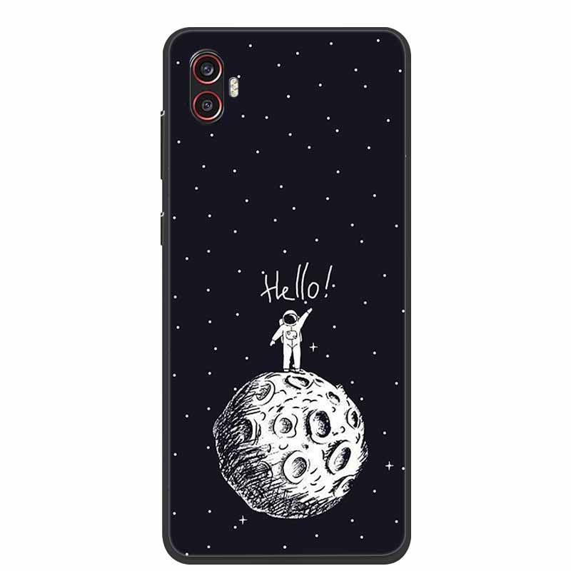 Flower Case For Samsung Galaxy Xcover6 Pro TPU Soft Silicone Back Cover For Samsung Galaxy Xcover Pro 2 Shell Xcover 6 Pro Funda