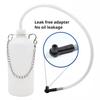 Brake Fluid Bleeder Tool 1L Pneumatic Brake Oil Changer Kit Corrosion-Resistant Clutch Fluid Extractor for Car Truck Motorcycle
