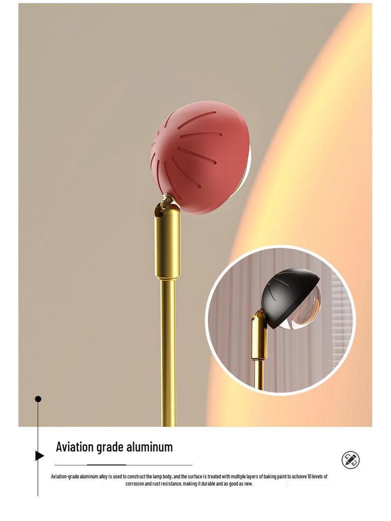 Little Red Riding Hood Luxury Floor Lamp - High-End Ambient Lighting for Living Room or Bedroom