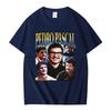 Klasický americký filmový a televizní herec Pedro Pascal Grafické tričko Pánské Dámské Bavlněné Ležérní Trička Topy Nadměrné Velikosti Vintage Streetwear