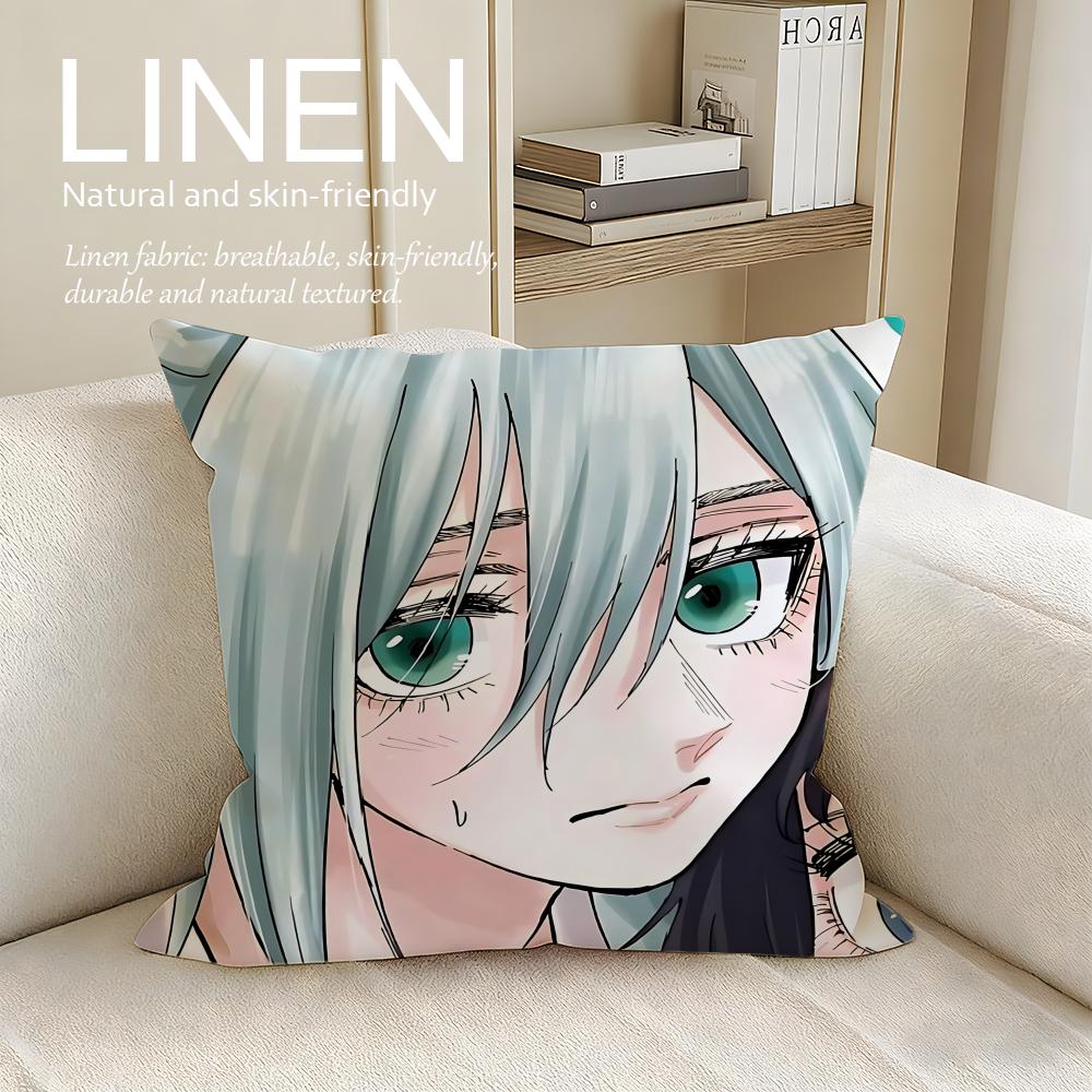 

The Fragrant Flower Blooms with Dignity Cushion Cover Linen Decorative Pillowcase Breathable Washable Sofa Cushion Cover 30X30cm
