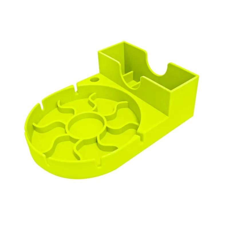 Silicone Tumbler Dry Rack Non-Slip Tumbler Drying Station Sports Bottle Drainer Stand for Stanley 30/40oz Cup Lid Straw