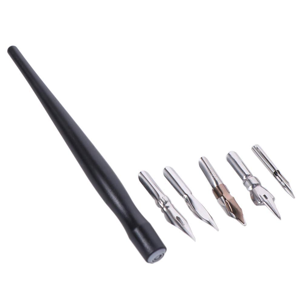 Avoid Scrubbing Panel Line Pen Convenient Leaking Pen Infiltration Line Pen with 5 Nibs Plastic Permeation Pen Modeling Tool