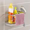susunnus Sponge Drainer Stainless Steel Small Item Basket Drainer Rack for Kitchen with Seal Automatic Drain No Holes Needed Kitchen Storage Space