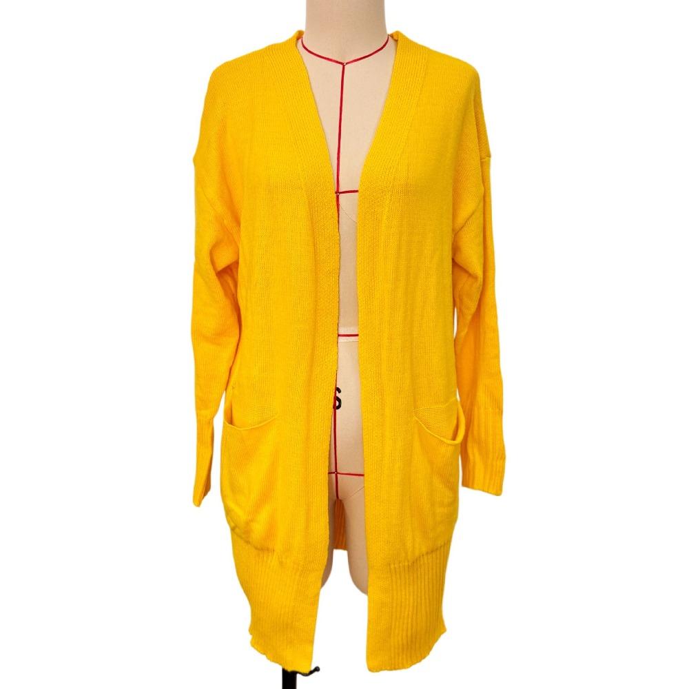 Pull décontracté ample à col en V pour femme Automne Hiver Tenue d'intérieur Pull en maille