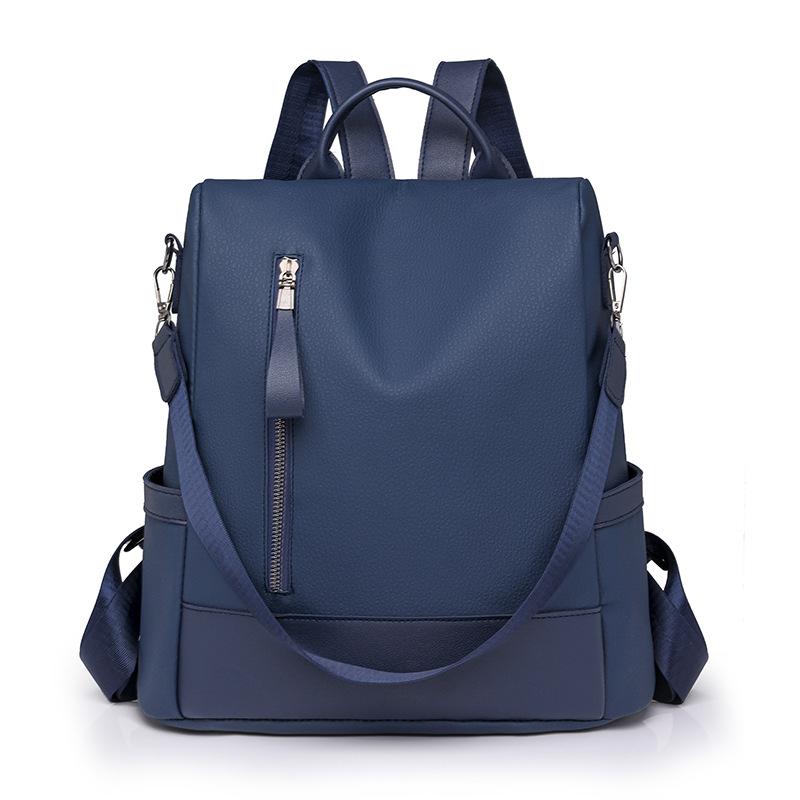 PU Soft Face Umhängetasche für Damen Neuer Retro Schlichter Rucksack Outdoor Freizeit Sporttasche für Damen