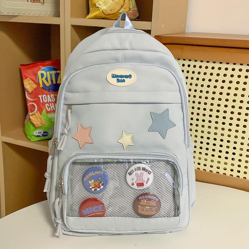 Schoolbag Children  Elementary School Students Girls  Junior High School Students  Star Backpacks  College Students  Backpacks