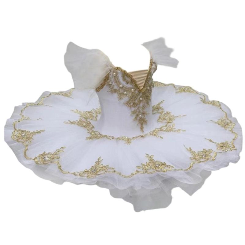 

Comfortable Ballet Performances Skirt Spandex Fabric for Enhances Flexibility and Unrestricted Dancing Experience 160cm белый