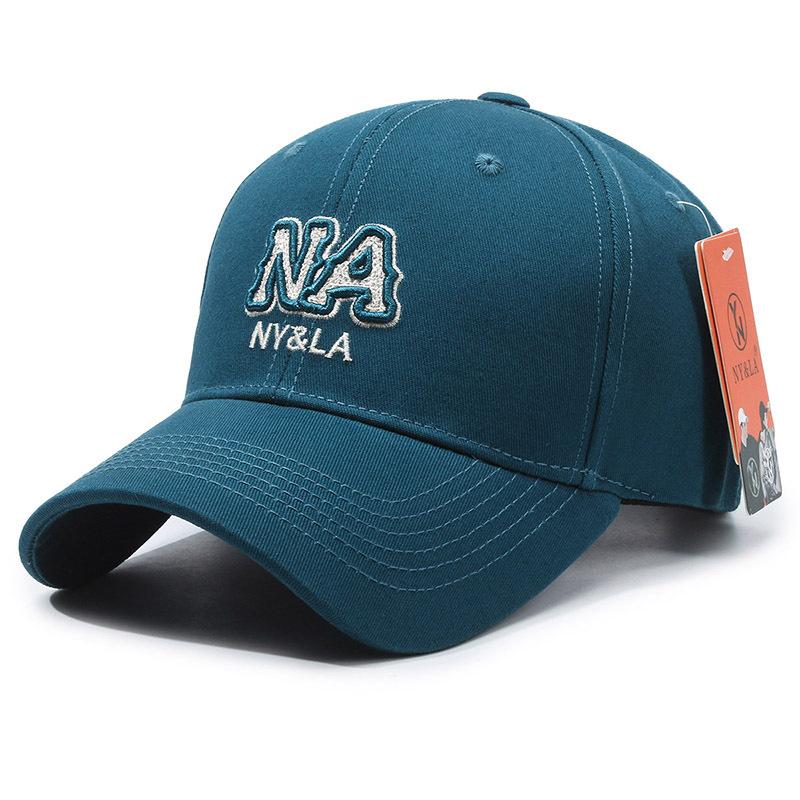 New Embroidery Ball Baseball Cap Sports Sunscreen Men's and Women's Sun Hats Breathable Versatile Casual Duck Tongue