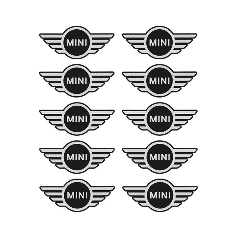 

3D Metal Car Emblem Badge Stickers Decorative Decals For BMW MINI WORKS One Cooper JCW R60 R59 R58 R57 R56 R55 R53 R52 F55 F56