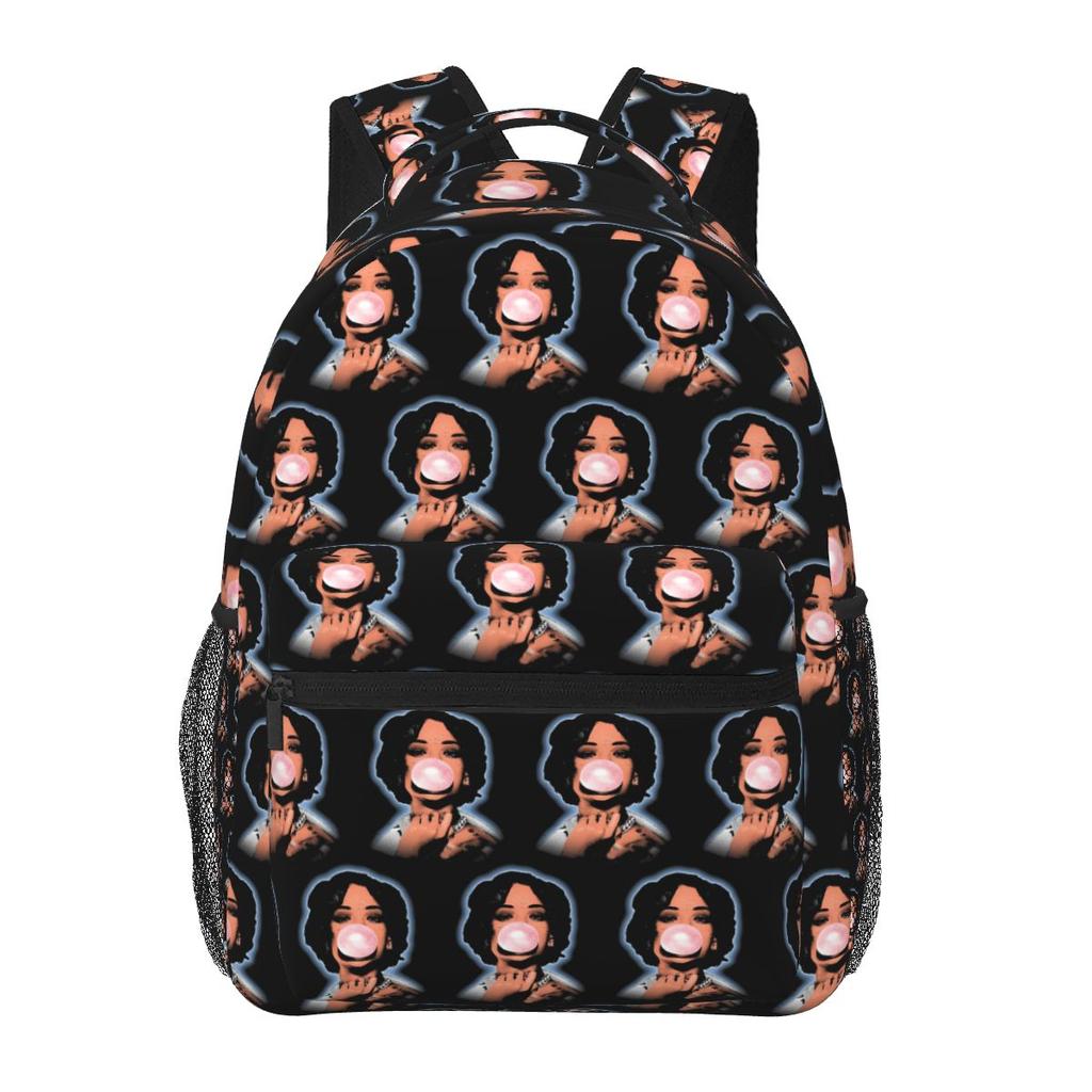 Anime Hair Girl Rihanna Student Backpack School Bag Hiking Travel Daypack for Men Women Fashion Bookbag Shoulder Bags