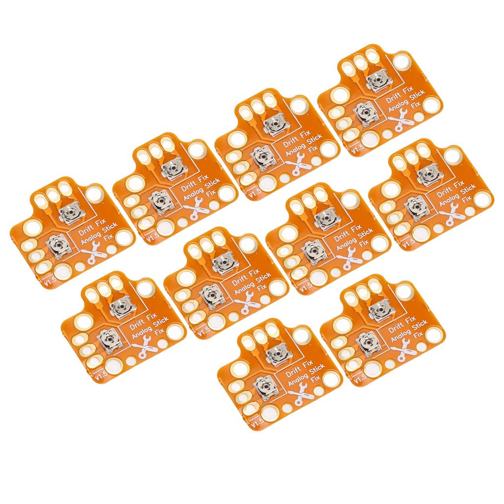 10Pcs Universal Gamepad Joystick Drift Repair Board 3D Thumb Stick Drift Fix Mod for PS4 for PS5 for XBOX Gold