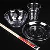 Zhi Shi Disposable Crystal Plastic Tableware Set