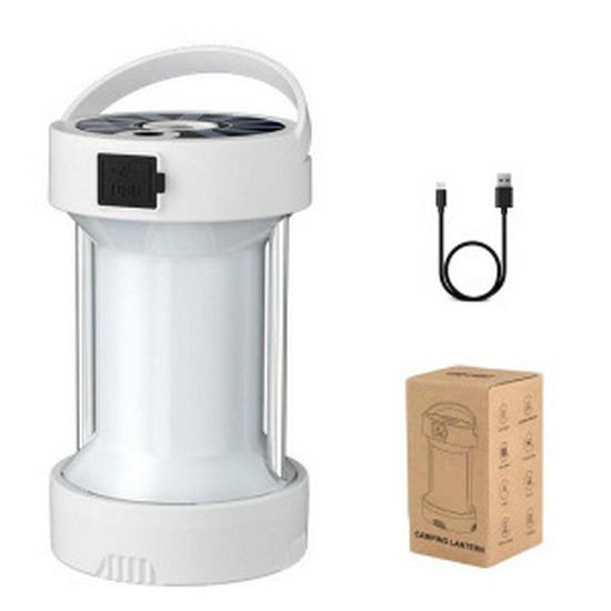 Multifunctional Solar-LED Camping Lantern with Type-C Charging