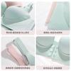 New Fashionable Non-marking Pull-together Front Buckle Underwear Women's No Steel Ring Small Breasts Show Large Collection Breast Bra