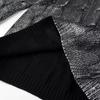 2024 European Style Women's Loose Casual Knit Sweater - Autumn/Winter Round Neck Pullover with Hot Stamping Design