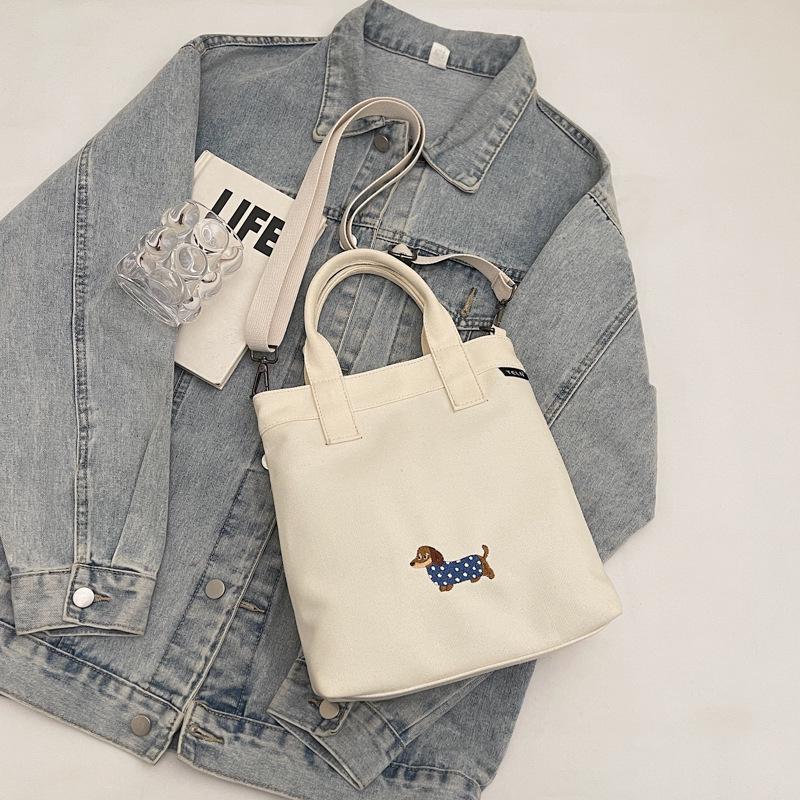 2025 Spring Japanese Style Casual Crossbody Bucket Bag - Trendy Commute Shoulder Tote