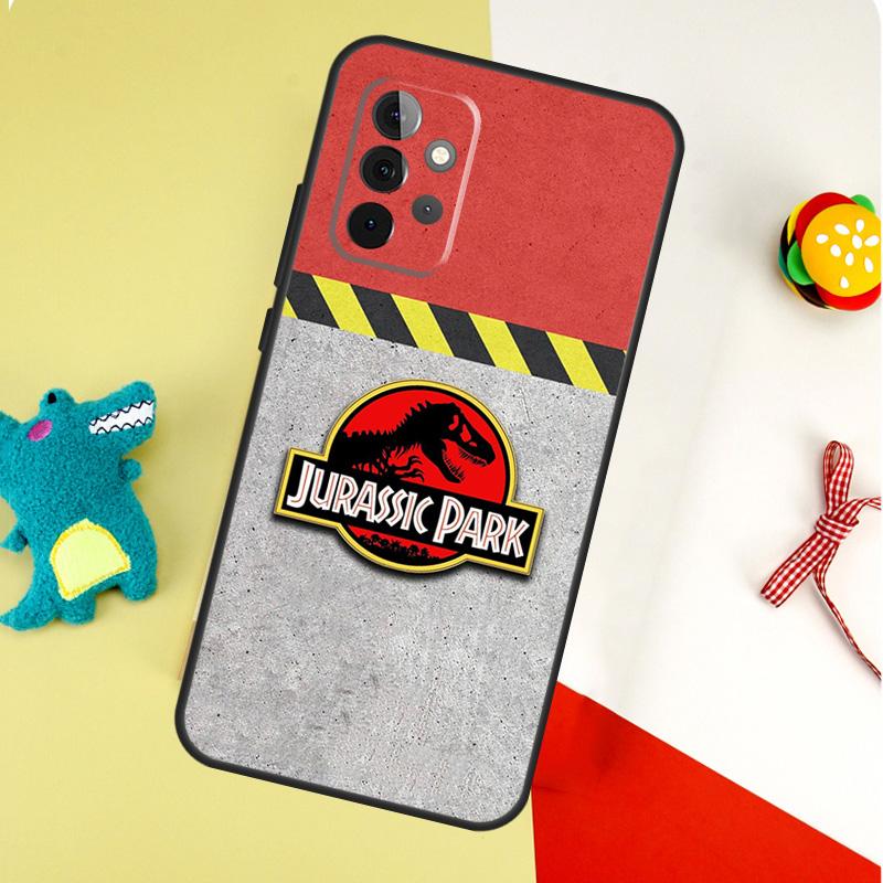 Dinosaur World Jurassic Park Case For Samsung Galaxy A54 A34 A24 A14 A12 A22 A32 A42 A52 A72 A52S A51 A71 A13 A53 Cover