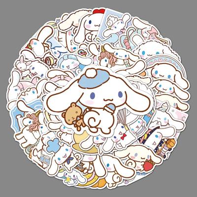 Tabletler, Buzdolapları ve Arabalar İçin 50 Çizgi Film Cinnamoroll Grafiti Çıkartması