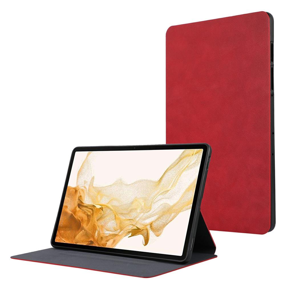For Samsung Galaxy Tab S9+/Tab S9 FE+ Stand Case Minimalist Leather Tablet Cover