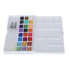 Aquarellfarbset Zuhause Draußen Leuchtende Farbe Perlglanz Aquarellpigment mit Box(18 Farben Konventionelle Farbe 6