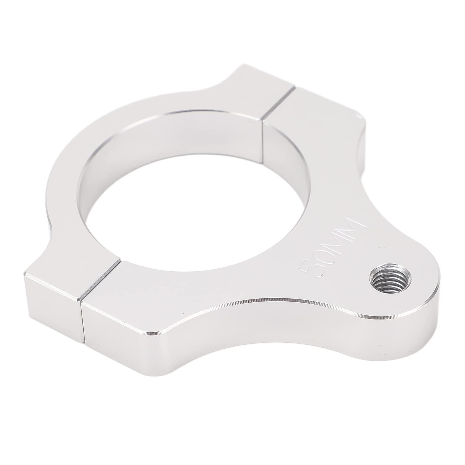 Motorcycle Steering Damper Fork Frame Mounting Clamp, Stable and Durable Bracket Support Holder, Vibration Reduction for Wide Applications (50MM) 50MM