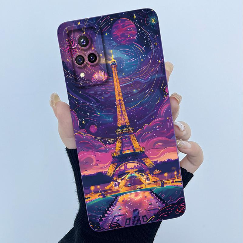 For Vivo V21 4G VIVOV21 5G Cases V2066 V2108 V2050 Soft Silicone Phone Case Sweet Printing Cute Cartoon Protective Painted Cover