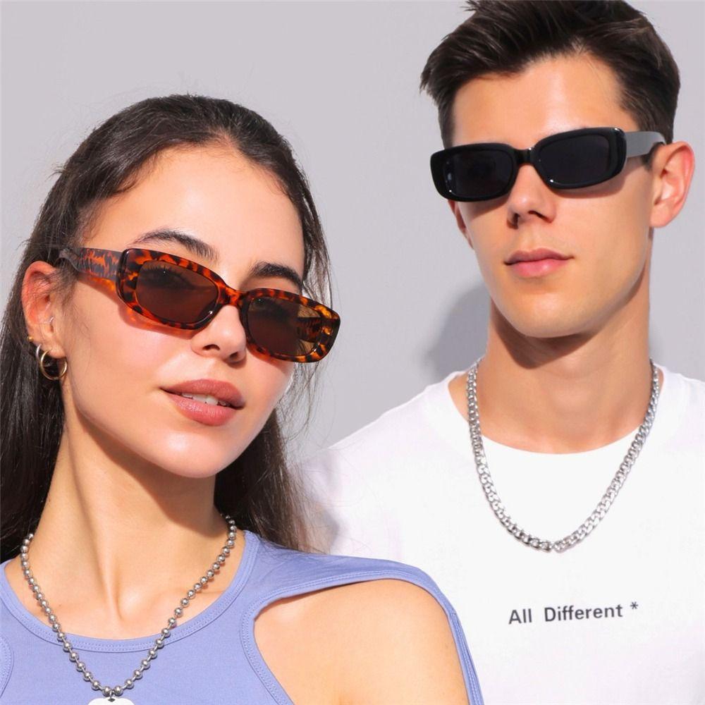 Candy Color Y2K Sun Glasses UV400 Protection Black Shades Fashion Driving Glasses  for Women Men