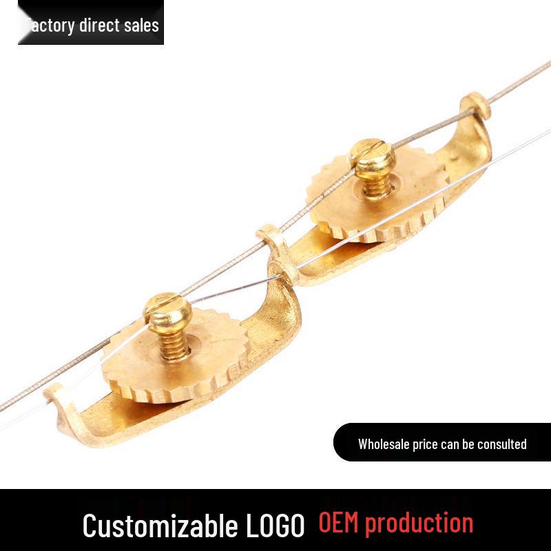 Erhu and Banhu Universal Copper Fine-Tuners (Set of 2) for Precision String Tuning