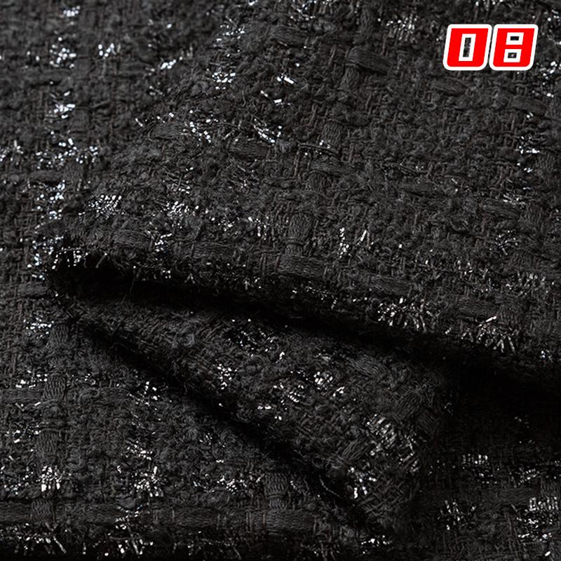 

50X150cm Tweed Coarse Fabric Woolen Lattice Polyester Fabric DIY Autumn Winter Women Coats Dress Handcrafts Sewing Material 50X150cm