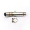 Motorcycle Modification Exhaust Pipe Sports Car Locomotive CBR300 CBR500R Stainless Steel Connection Exhaust Pipe Middle Section